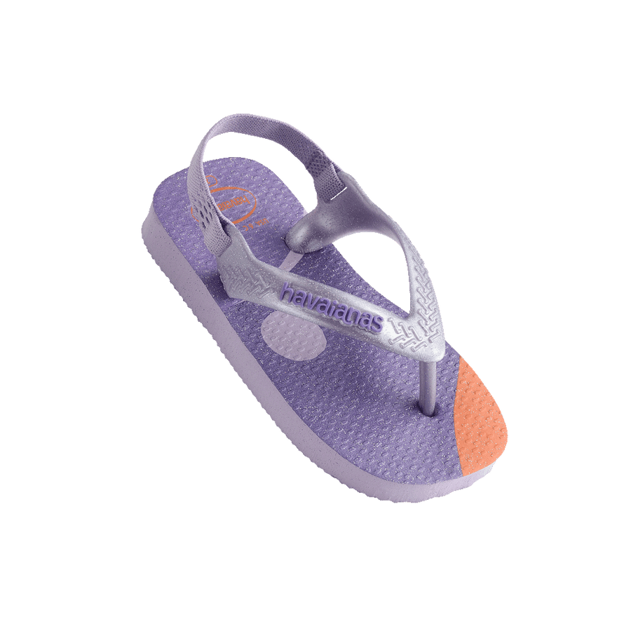 Havaianas Baby Palette Glow Thongs - Quiet Lilac