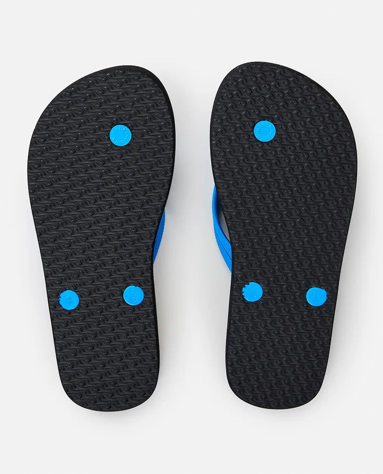 Rip Curl Painted Searcher Thongs Boys - Black