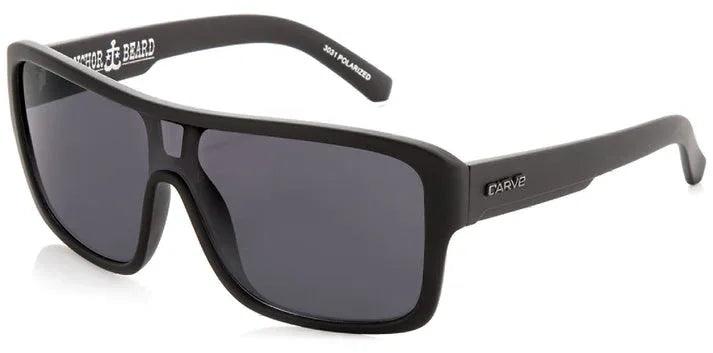 Carve Anchor Beard - Matt Black Polarized Lens - Guys & Girls Surf n Street