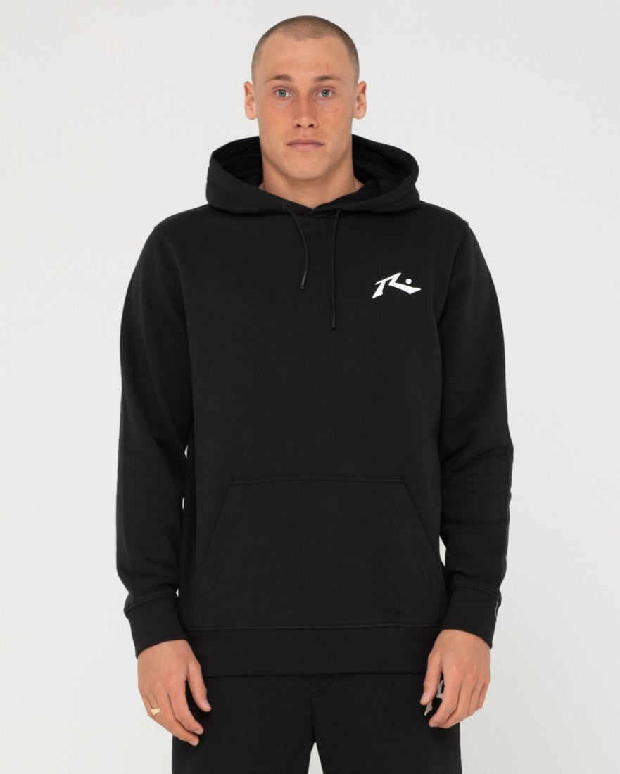 Rusty Competition Hooded Fleece Boys - Black