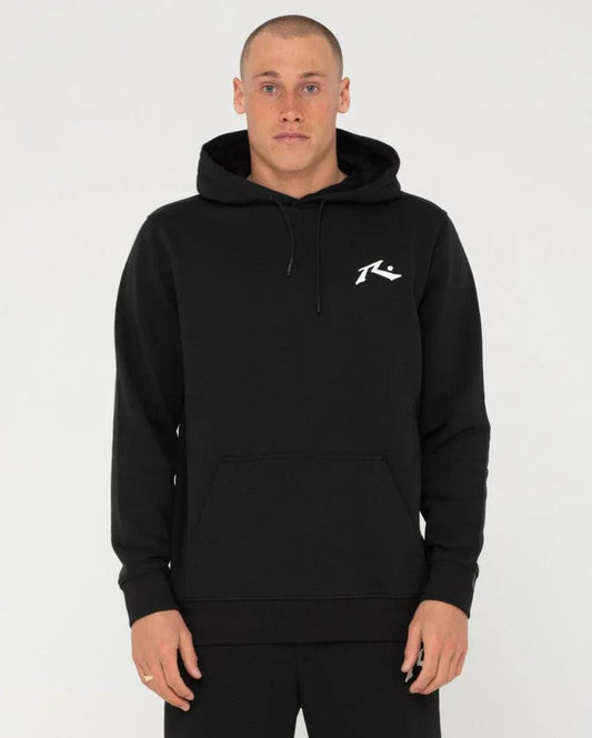 Rusty Competition Hooded Fleece Boys - Black - Guys & Girls Surf n Street