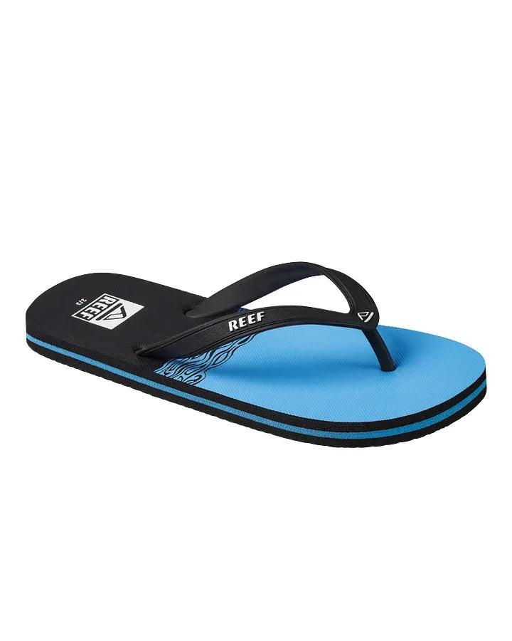Reef Boys Switchfoot Prints Thong - Blue - Guys & Girls Surf n Street