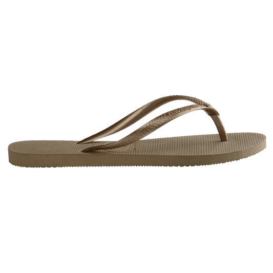 Havaianas Slim Crystal SW ll Thongs - Rose Gold - Guys & Girls Surf n Street