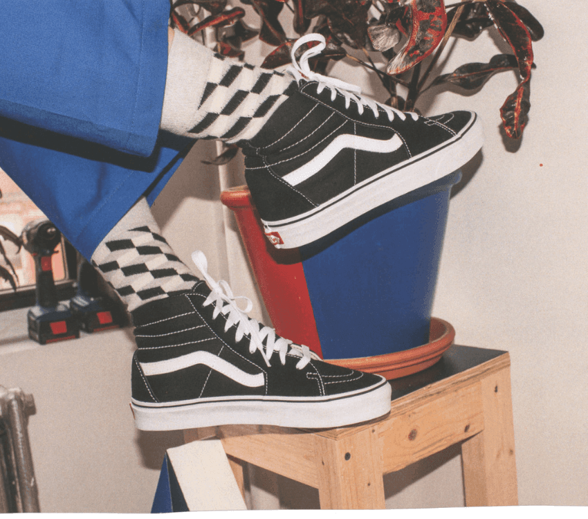 Vans Sk8-Hi - Black True White