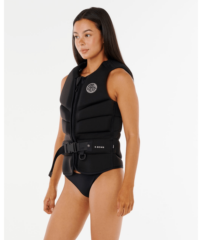 Rip Curl Womens E Bomb Buoyancy Vest - Black
