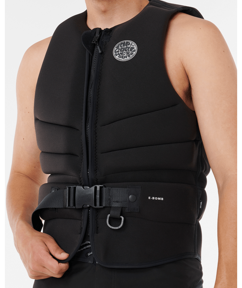 Rip Curl Mens E-Bomb Buoyancy Vest - Black