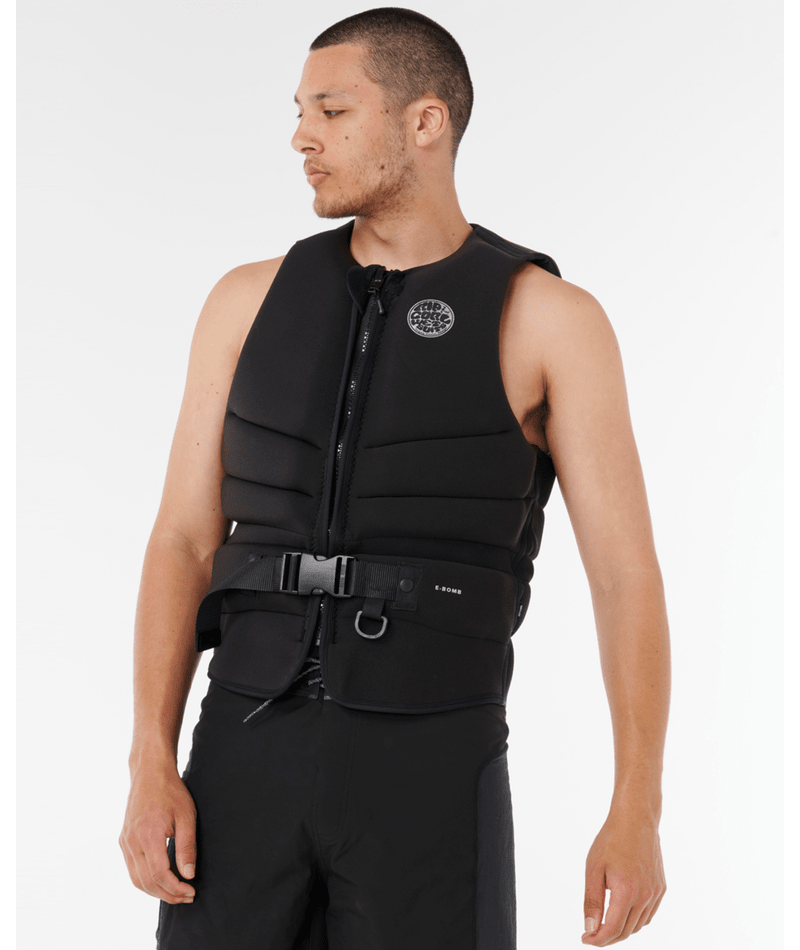 Rip Curl Mens E-Bomb Buoyancy Vest - Black