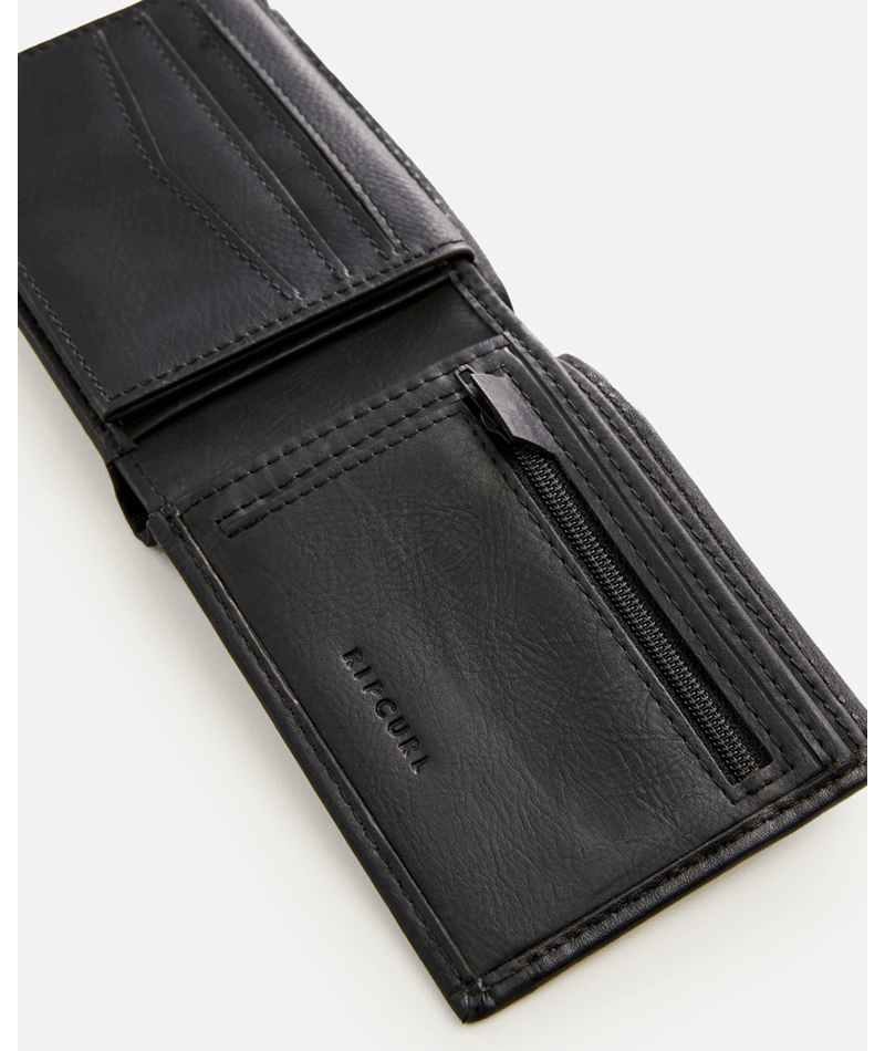 Rip Curl Ridge PU All Day Wallet  - Black/Grey