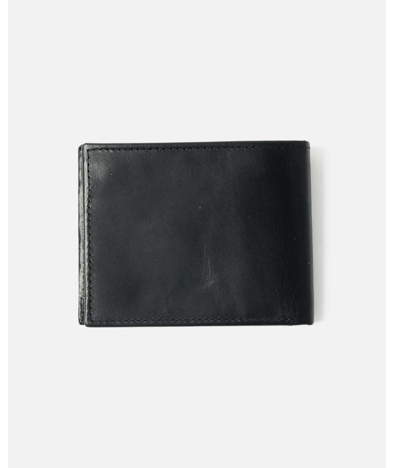 Rip Curl Corpowatu RFID 2 In 1 Leather Wallet - Black