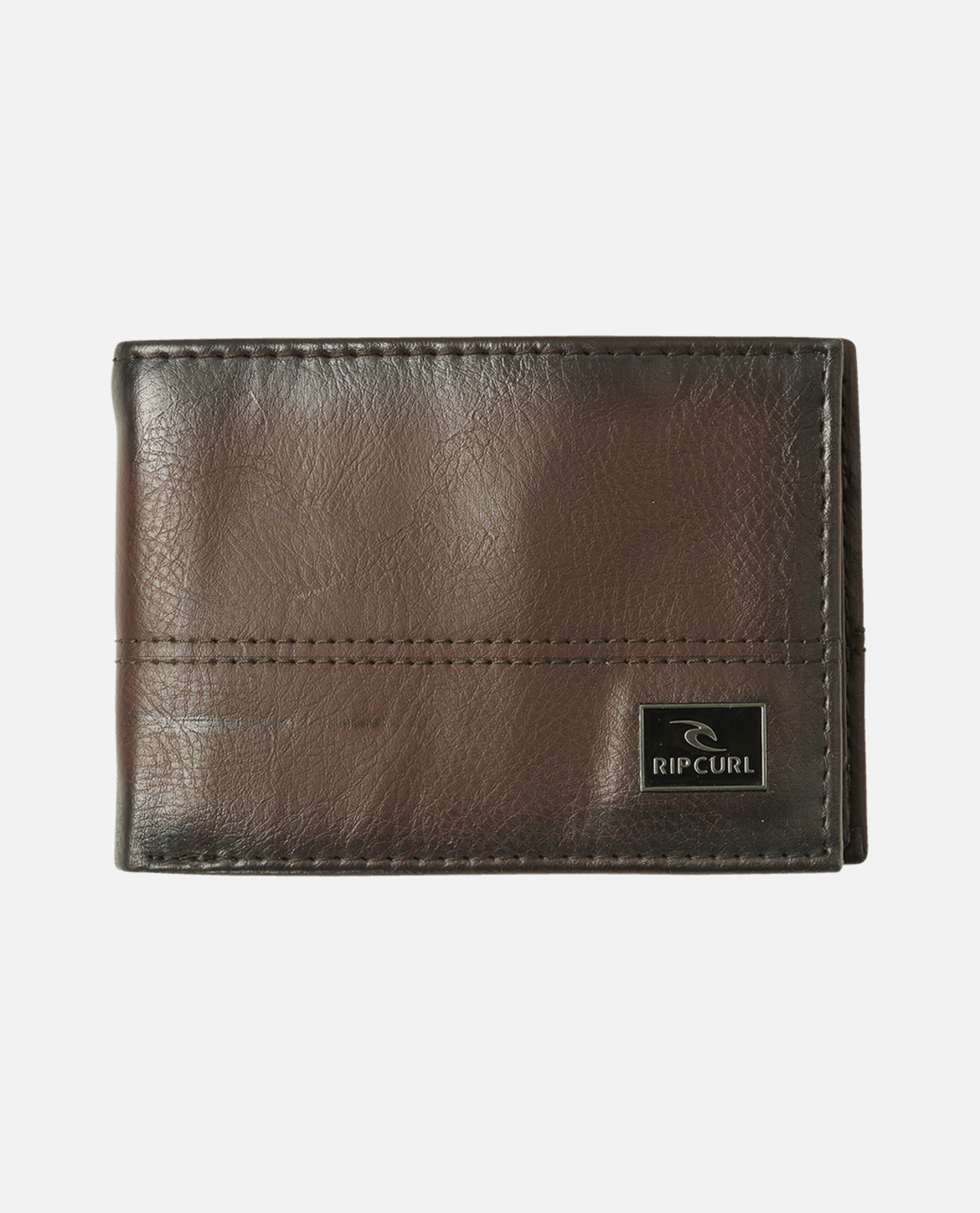 Rip Curl Corpawatu Icon PU Slim Wallet - Black/Tan