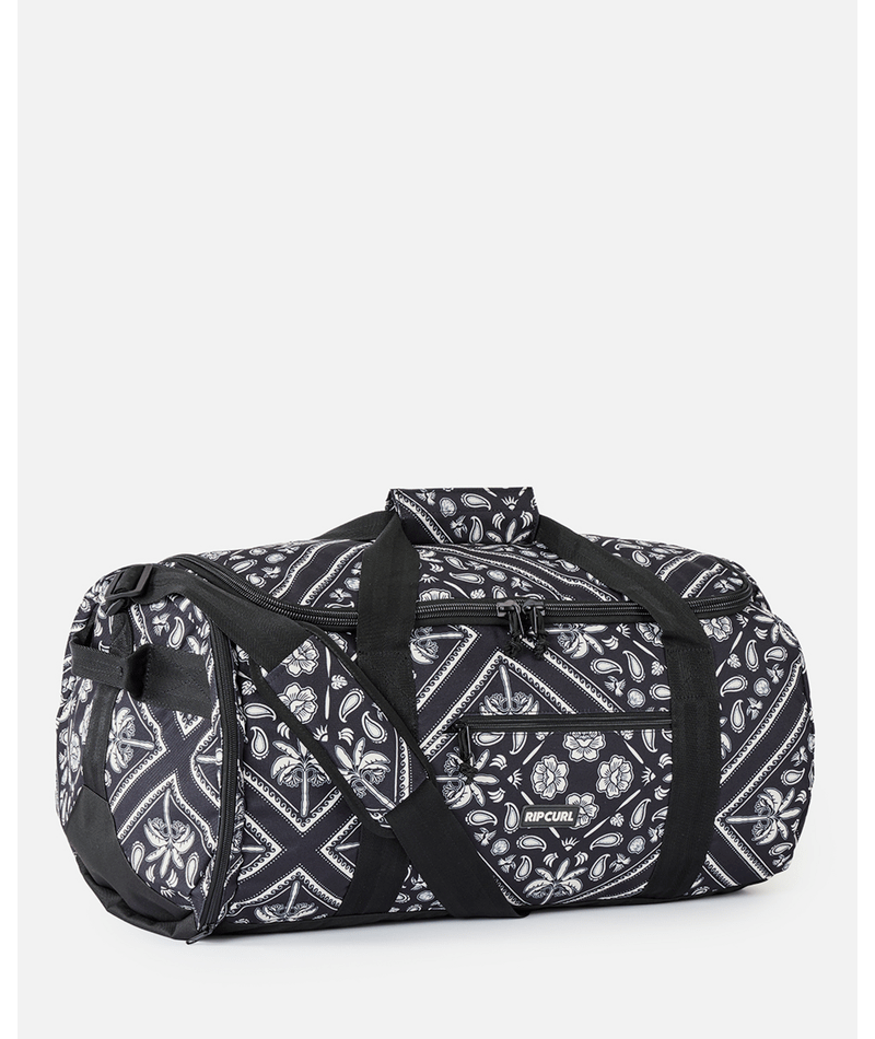 Rip Curl Large Packable Duffle Bag 60L  - Black / Off White