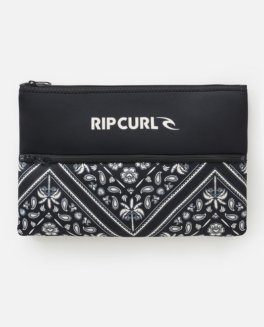 Rip Curl XL Pencil Case - Black / Off White