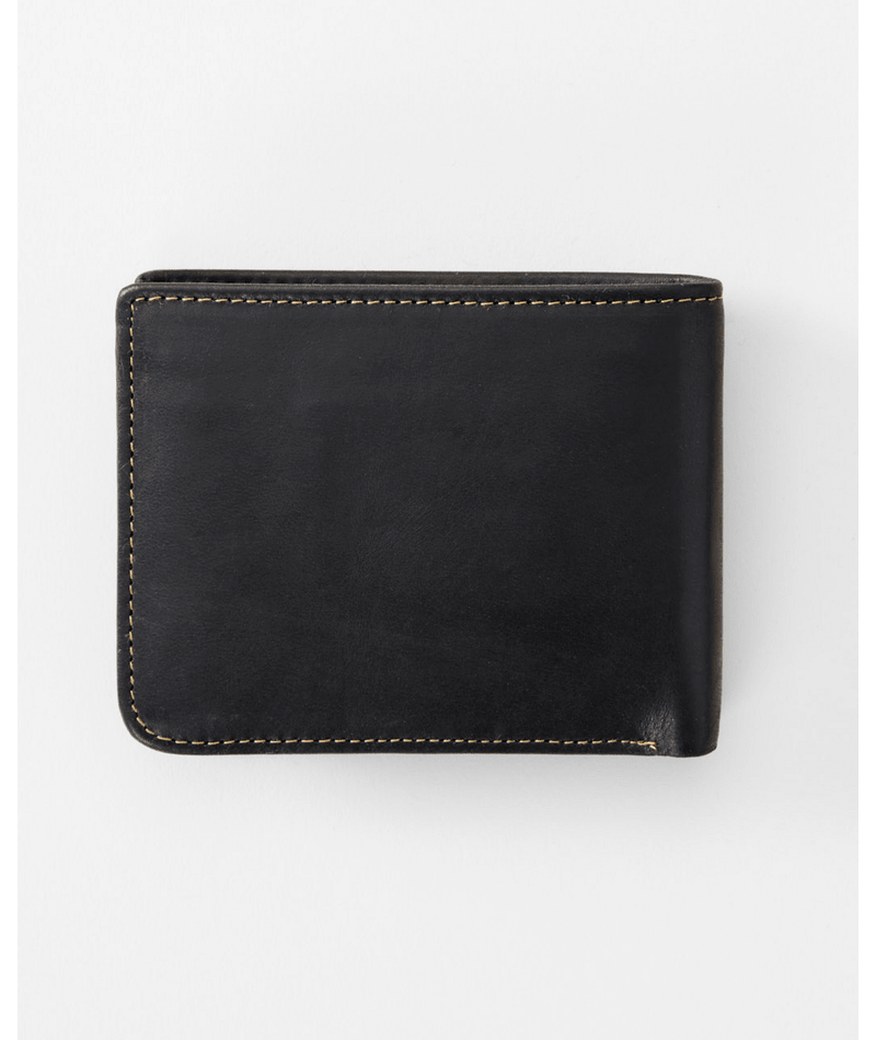 Rip Curl Surf Revival RFID 2in 1 Leather Wallet - Black