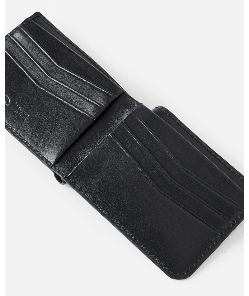 Rip Curl Premium Surf RFID Slim Leather Wallet - Black