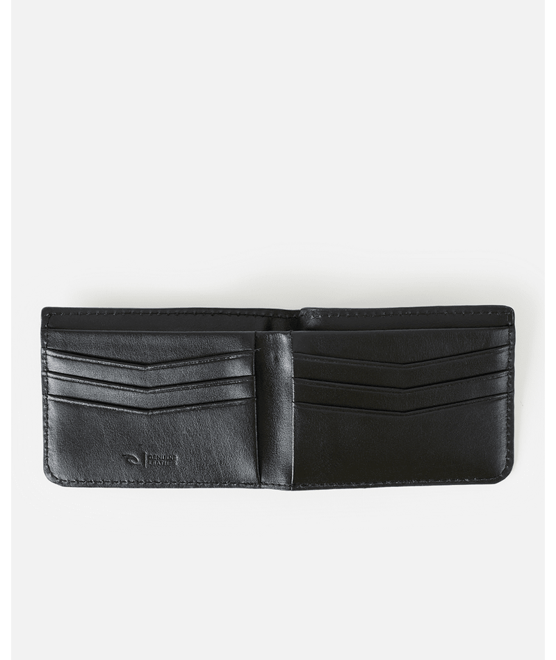 Rip Curl Premium Surf RFID Slim Leather Wallet - Black