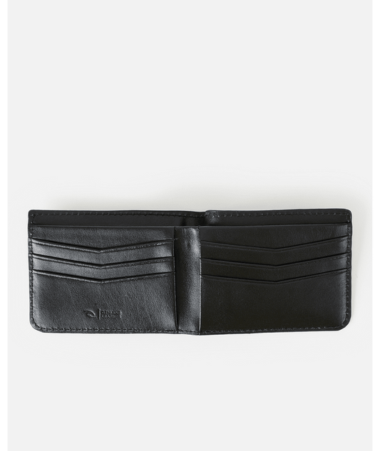 Rip Curl Premium Surf RFID Slim Leather Wallet - Black