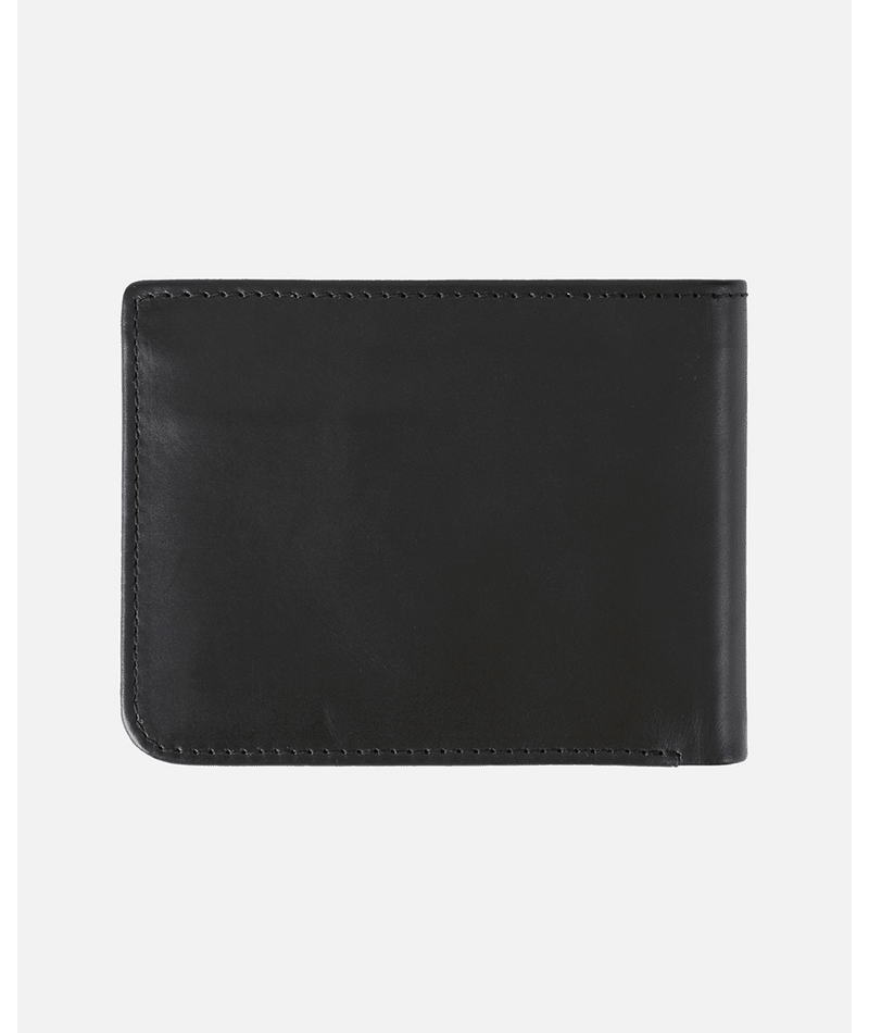 Rip Curl Heritage Diamond RFID Leather Wallet - Black