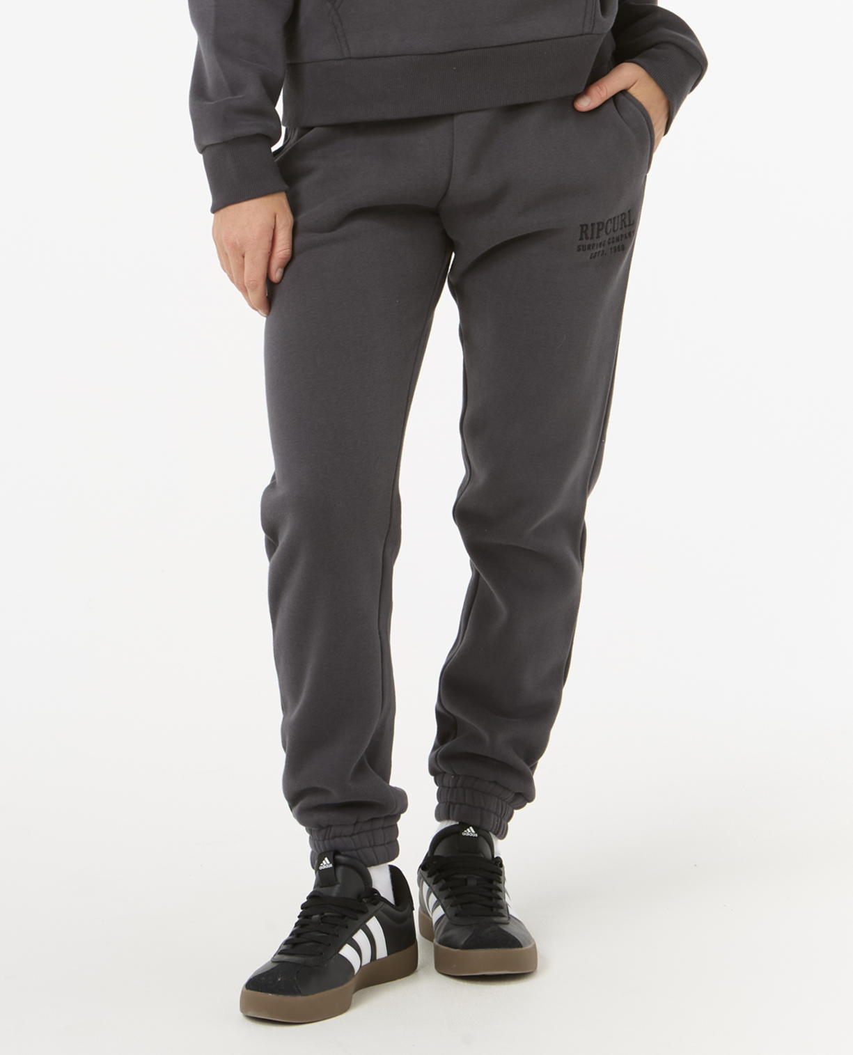Rip Curl Surf Staple Trackpant - Washed Black