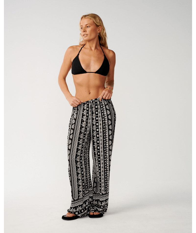 Rip Curl Bossa Nova Wide Leg Pant - Black