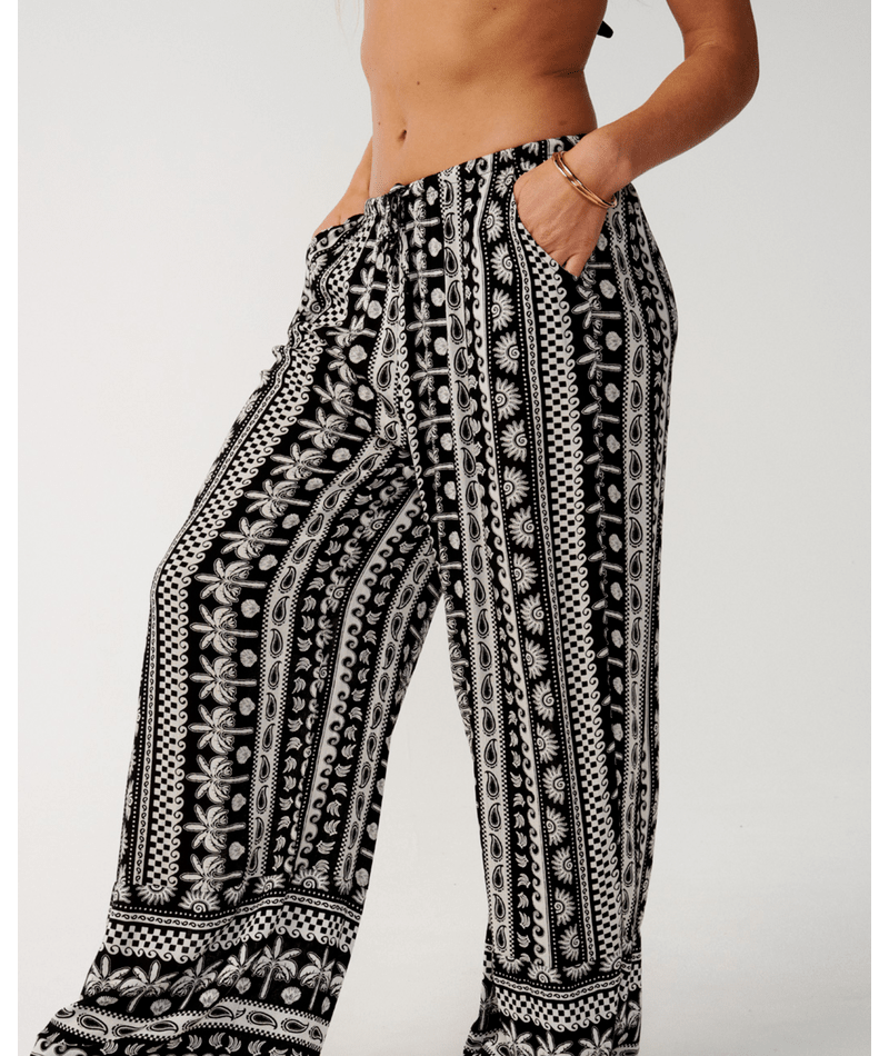 Rip Curl Bossa Nova Wide Leg Pant - Black