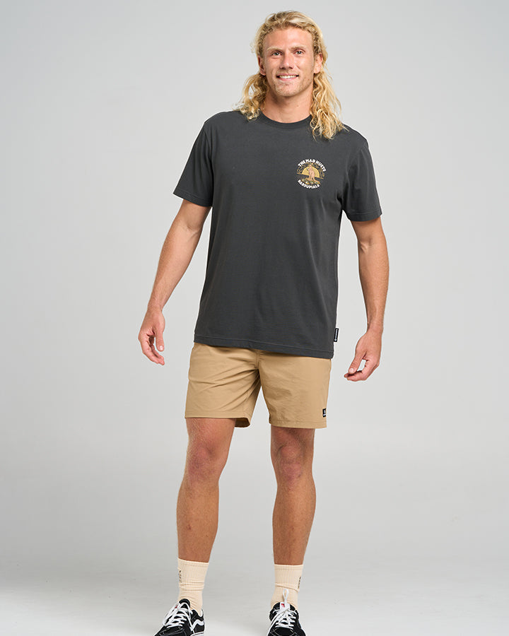 The Mad Hueys  Barsupials SS Tee Vintage - Vintage Black
