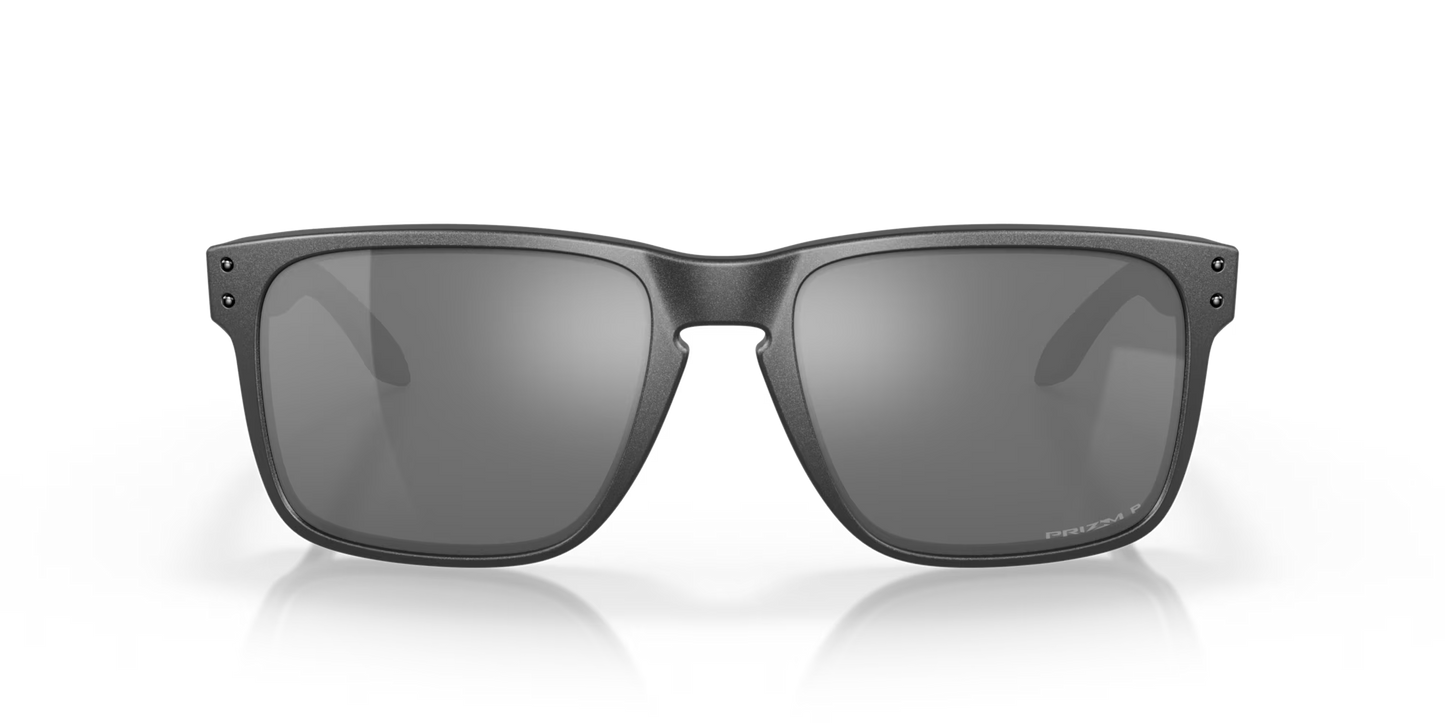 Oakley Holbrook XL - Steel With Prizm Black Polarized Lenses