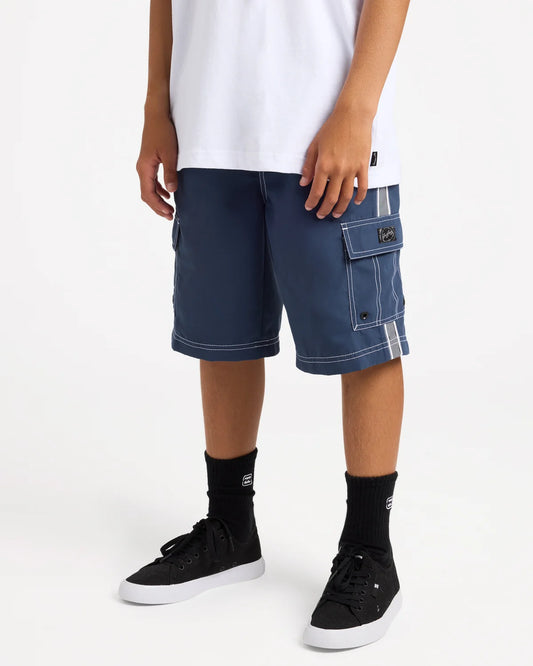 Billabong Boys Throw On - Dusty Indigo