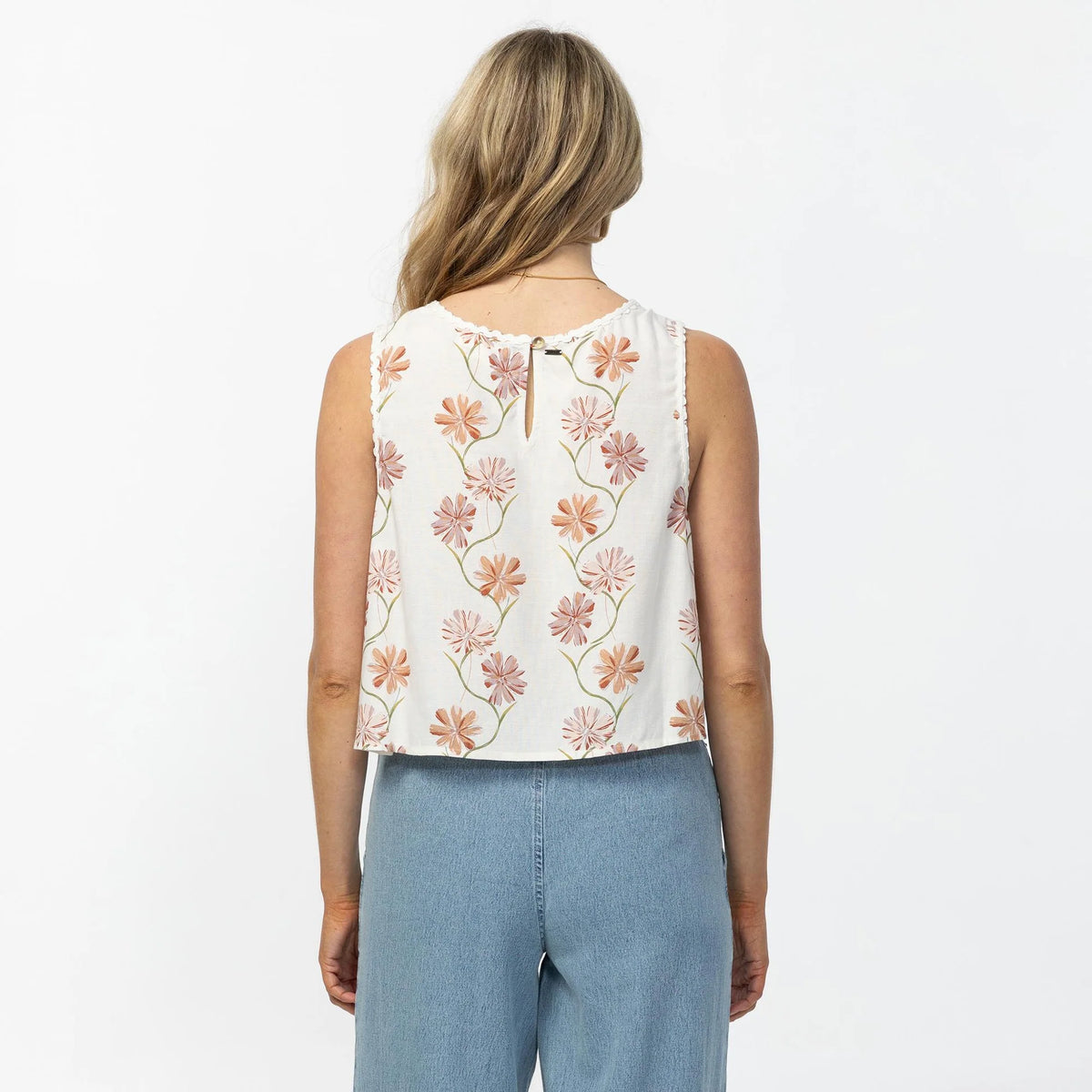 O'Neill Athena Ivy Floral Top - Tofu