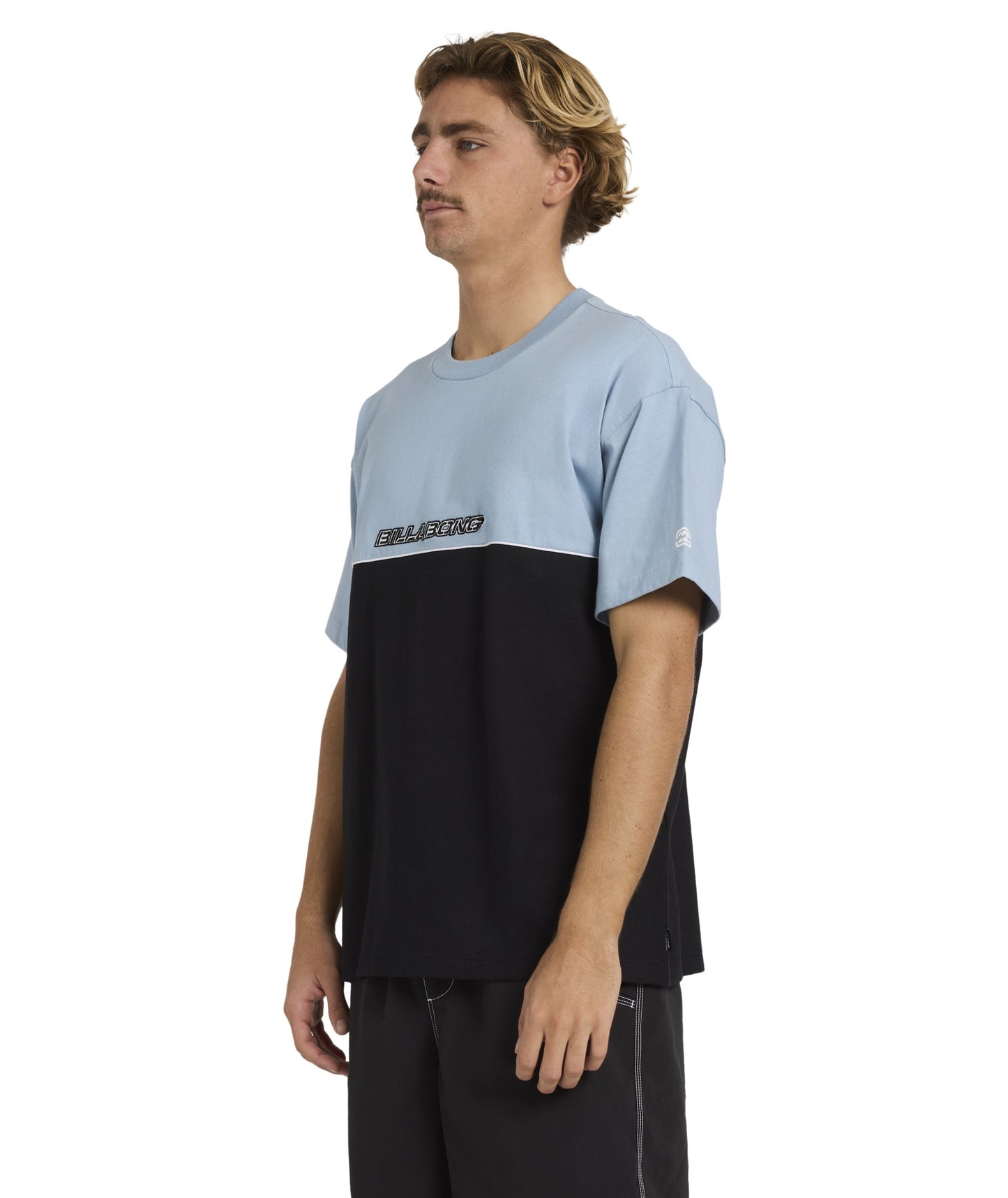 Billabong Spec 73  Legacy Tee - Dusty Blue