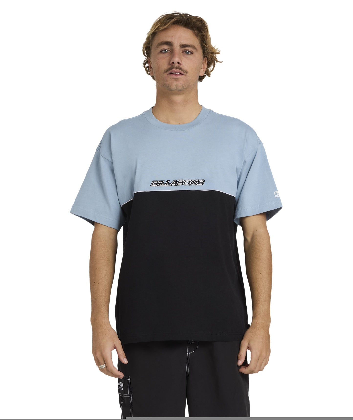 Billabong Spec 73  Legacy Tee - Dusty Blue