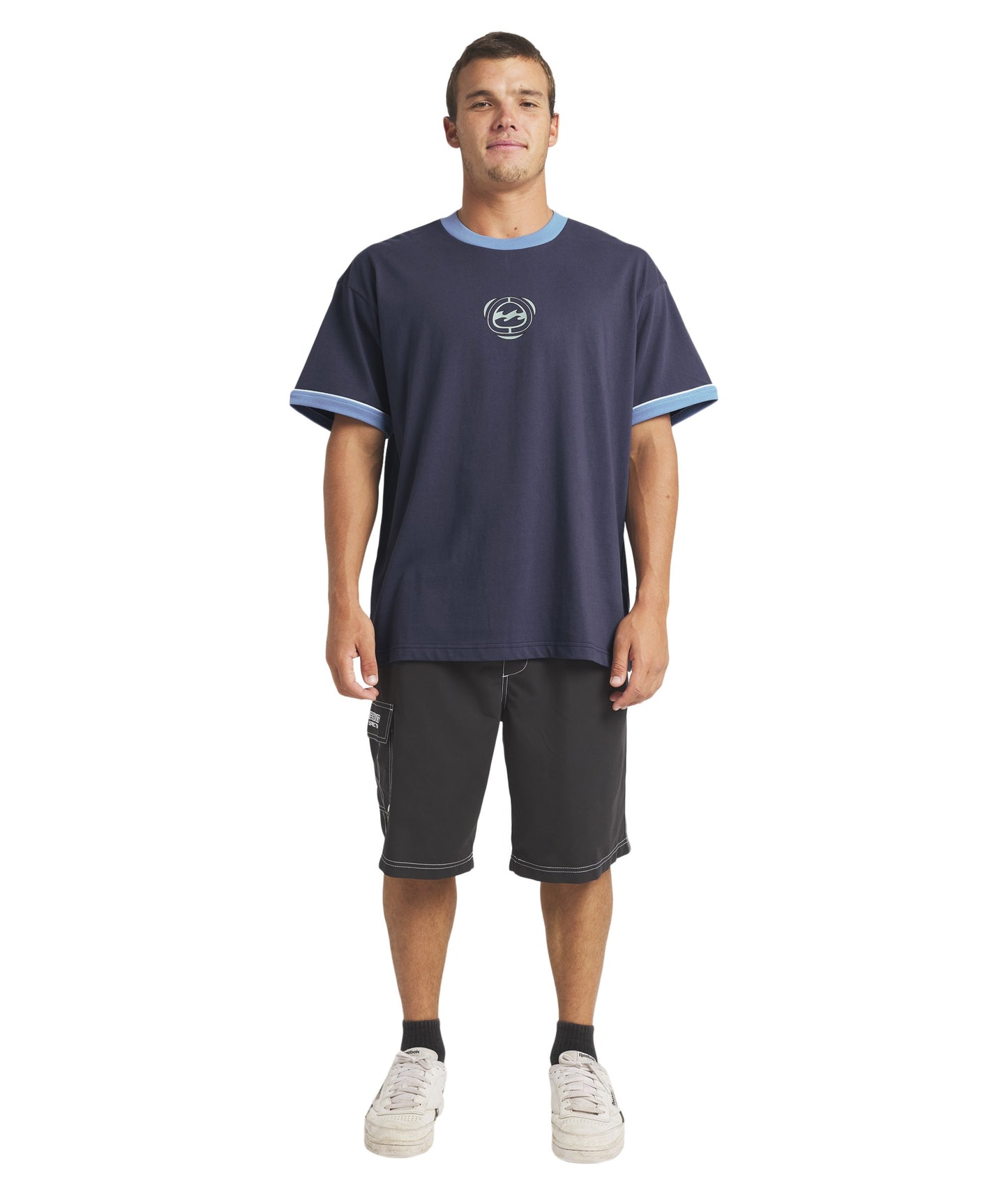 Billabong Spec Ringer SS Tee - Vintage Navy