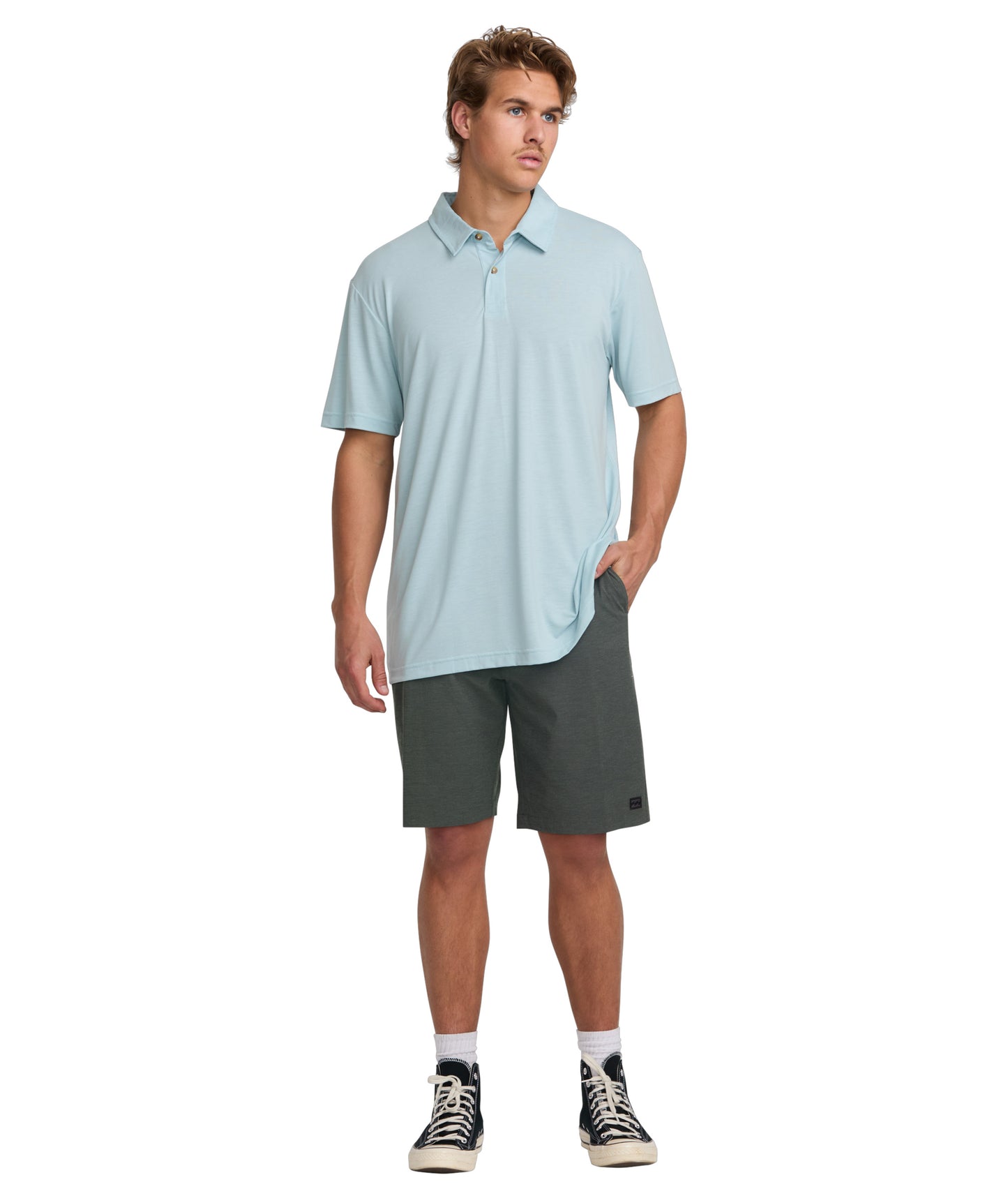 Billabong Crossfire Submersible Hybrid Shorts -Asphalt