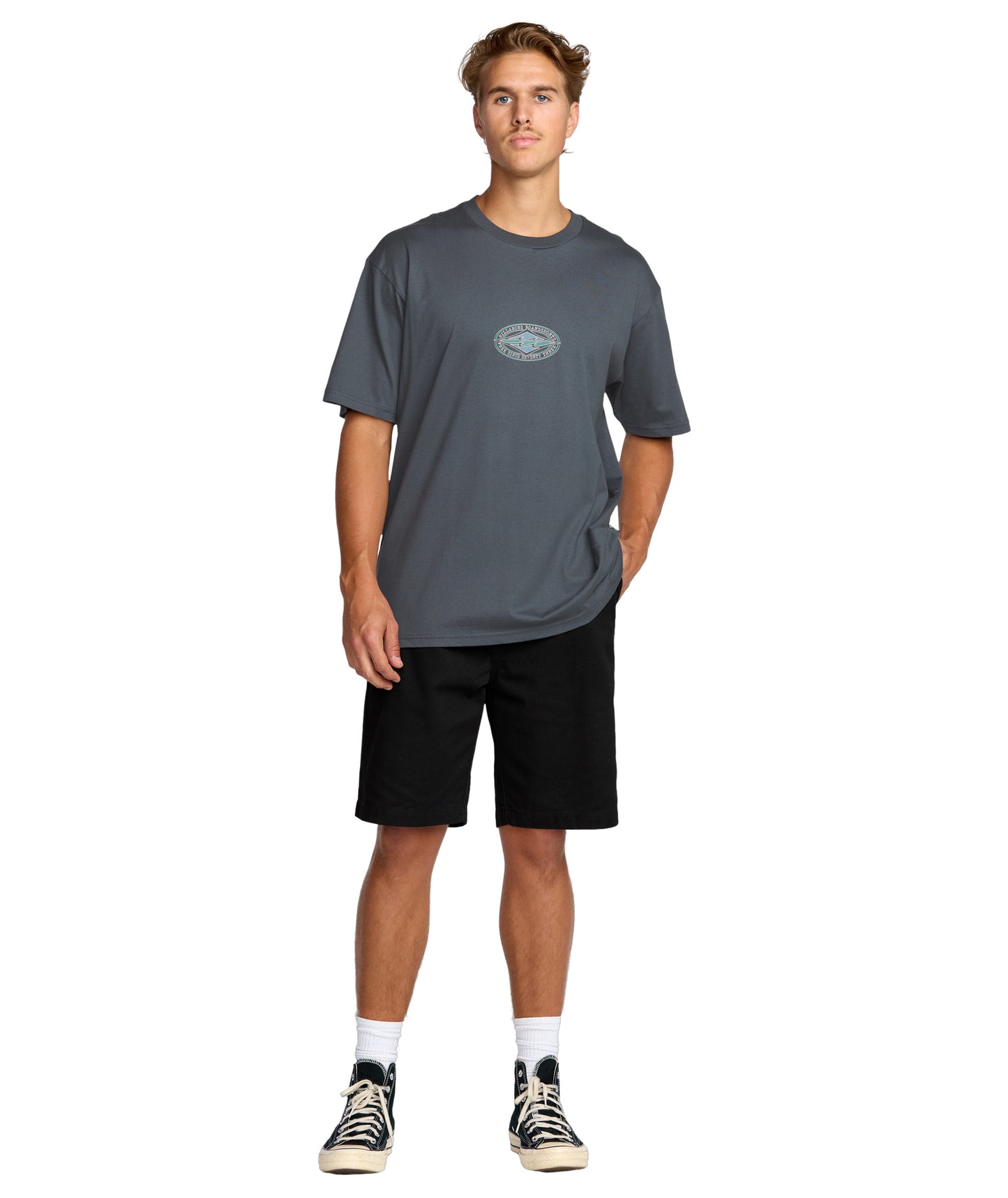 Billabong Rotor Diamond Tee - Midnight Blue