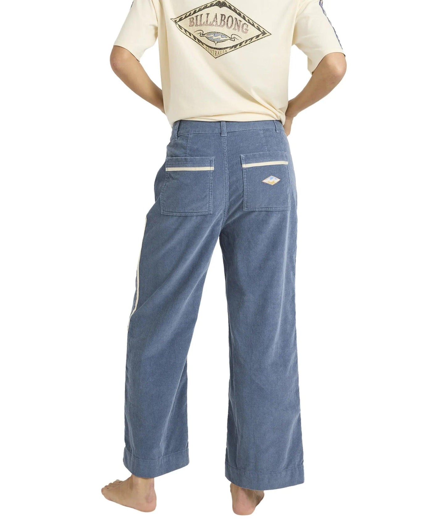 Billabong Sea Tone Corduroy Pants - Stone Blue - Guys & Girls Surf n Street