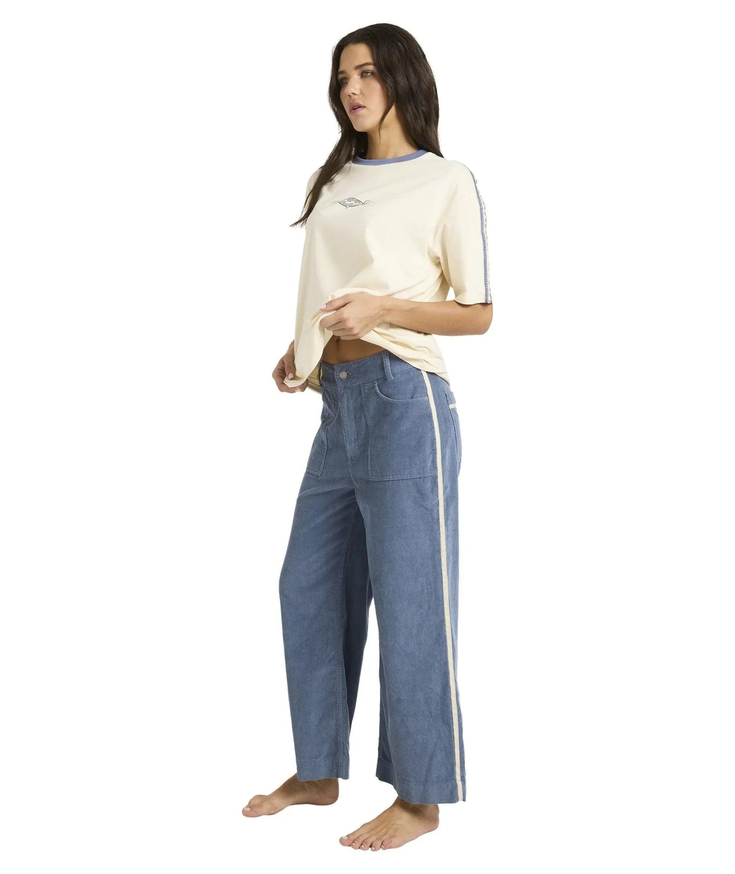 Billabong Sea Tone Corduroy Pants - Stone Blue - Guys & Girls Surf n Street