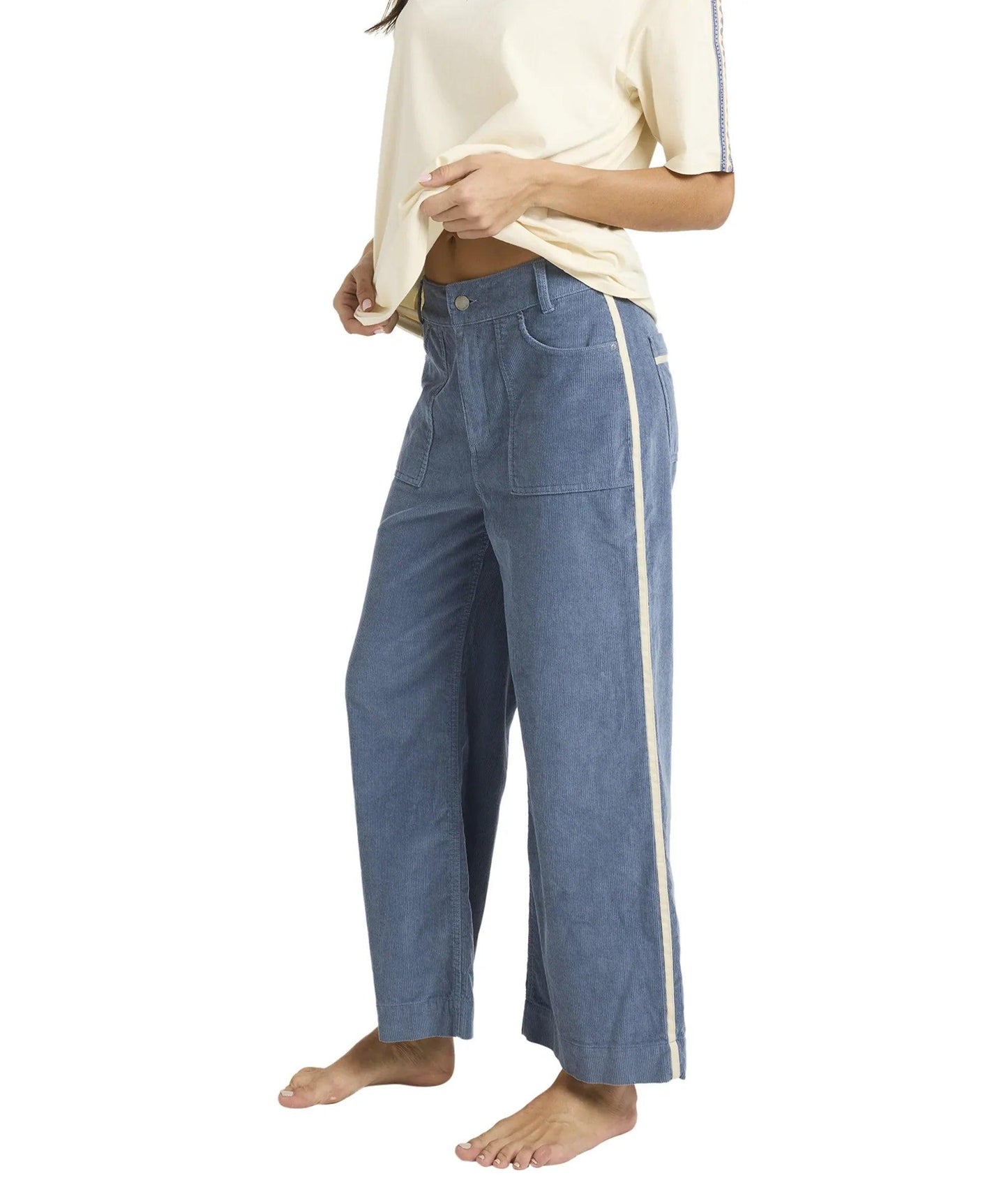 Billabong Sea Tone Corduroy Pants - Stone Blue - Guys & Girls Surf n Street