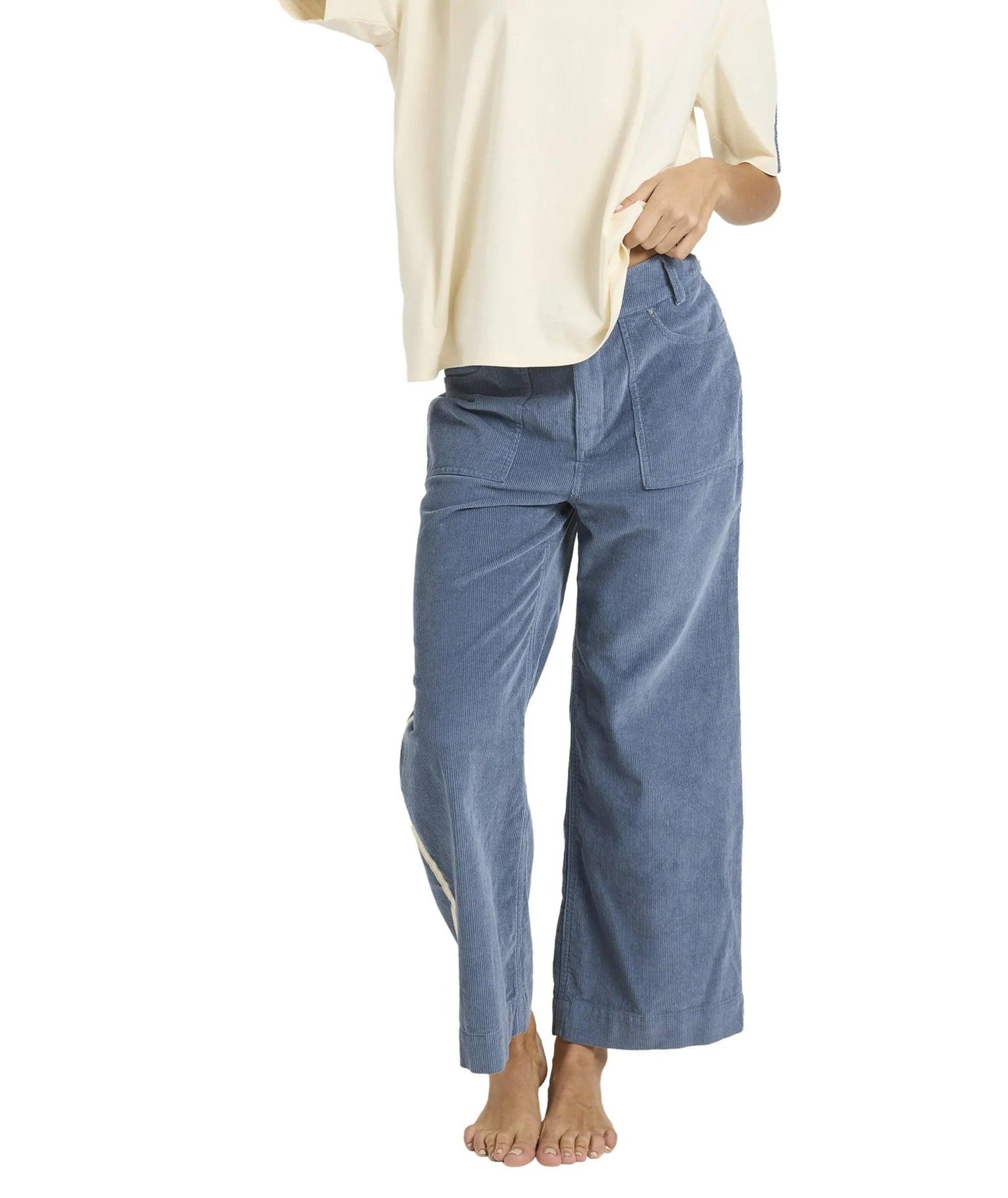 Billabong Sea Tone Corduroy Pants - Stone Blue - Guys & Girls Surf n Street