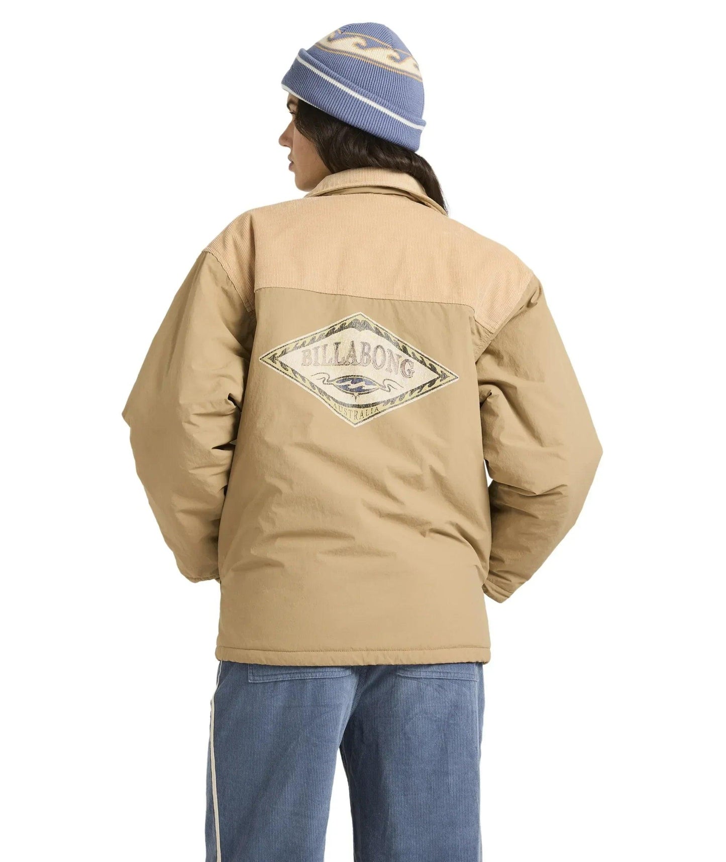 Billabong The Original Vibes 2 Jacket - Cement - Guys & Girls Surf n Street