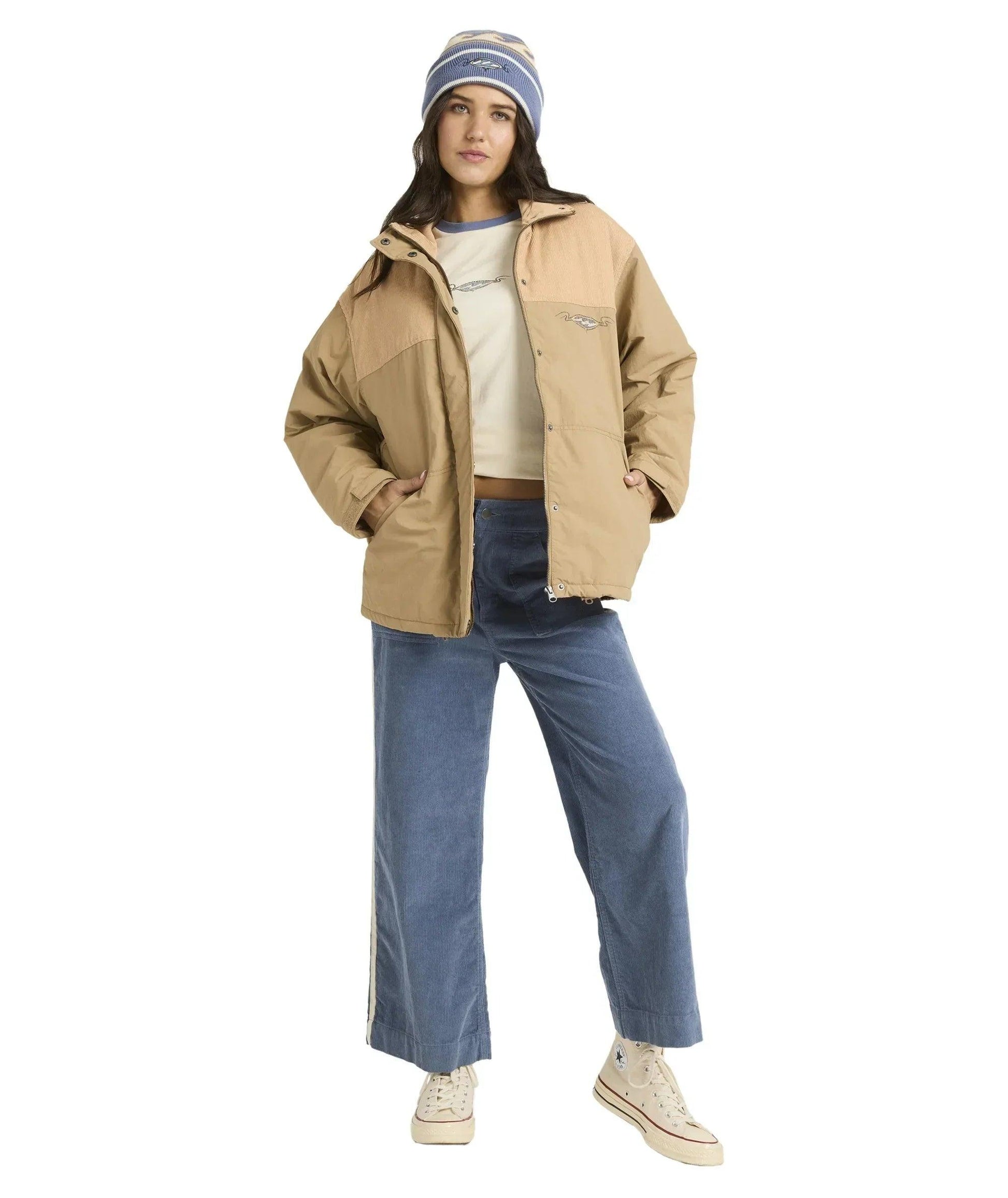 Billabong The Original Vibes 2 Jacket - Cement - Guys & Girls Surf n Street