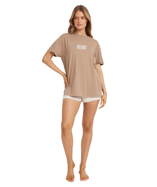 Billabong Surf High Tee - Mushroom