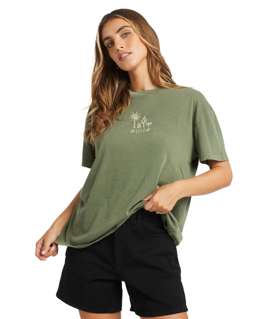 Billabong Garden Keeper SS Tee - Canteen