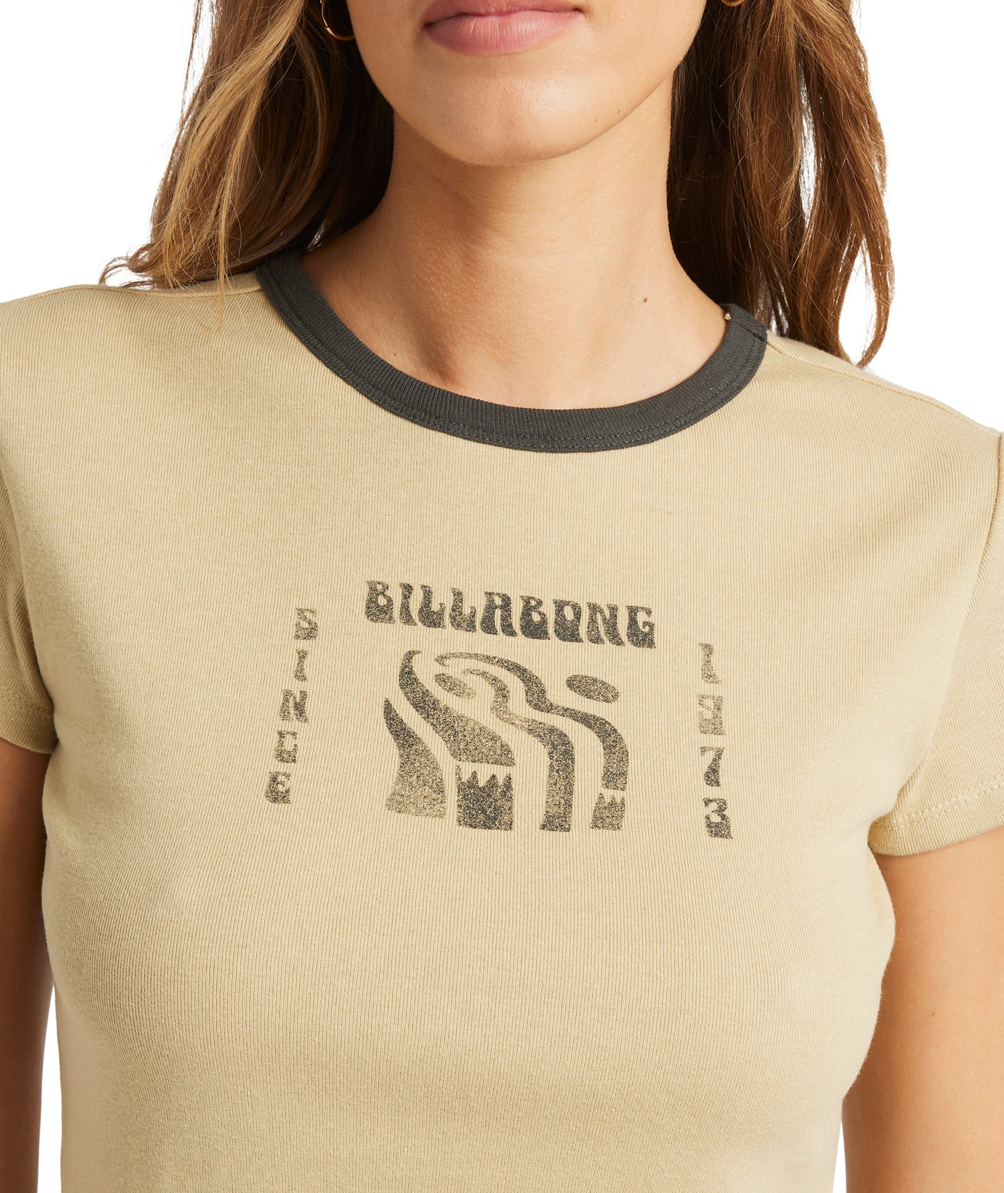 Billabong Let It Go Now SS Tee - Green Ash