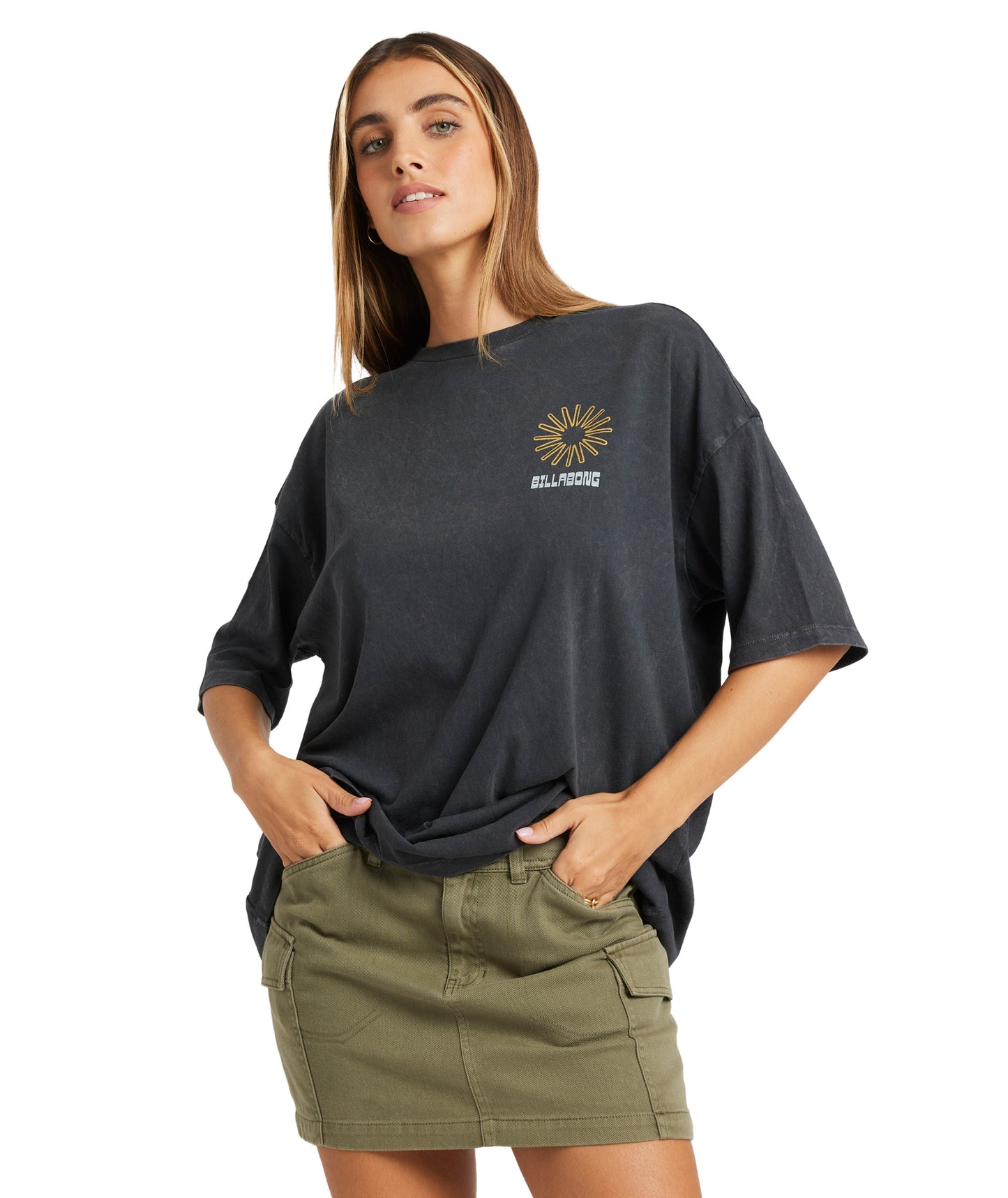 Billabong Sunshine Chaser SS Tee - Off black
