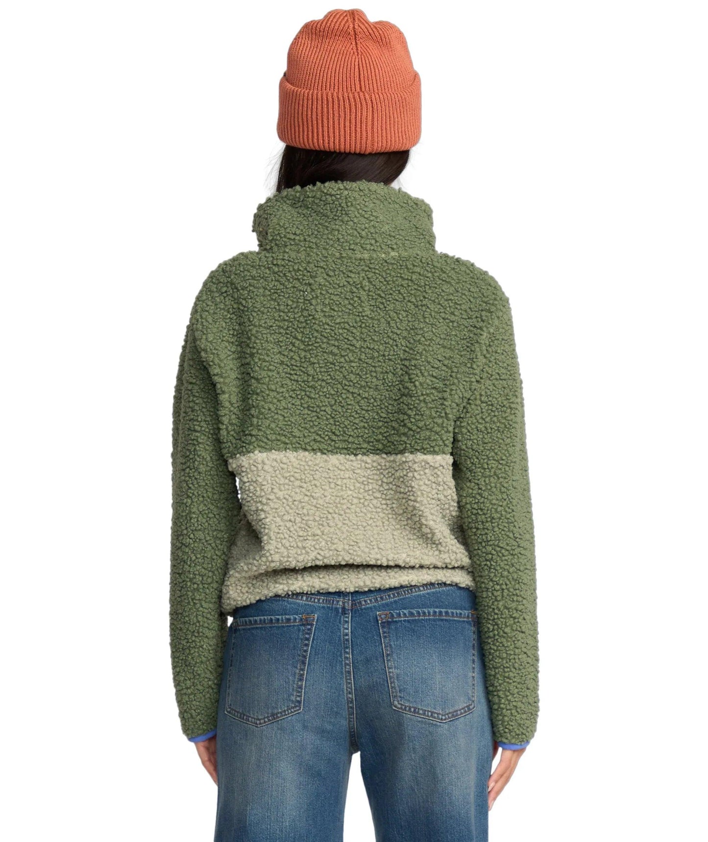 Billabong Horizon Half Zip Fleece Pullover - Treehugger - Guys & Girls Surf n Street