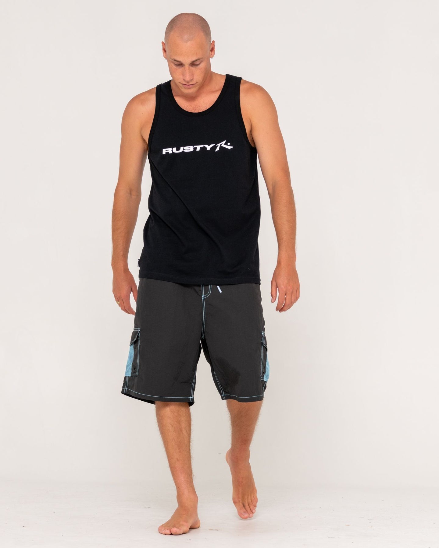 Rusty Vital Tank - Black