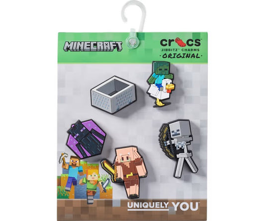 Crocs Jibbitz Charms 5 Pack - Minecraft