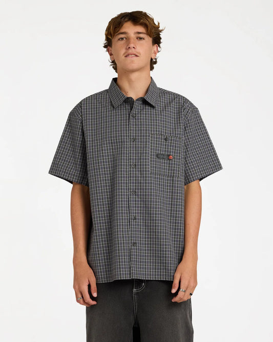 Billabong Spec Mogul Short Sleeve Shirt- Forest