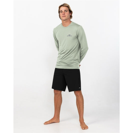 O'Neill Clean & Mean Long Sleeve Rash Tee - Seagrass
