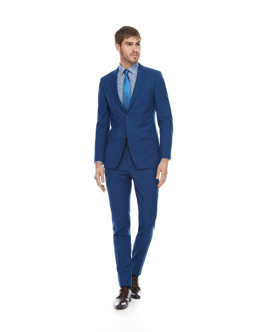 Cameron Slim Wool Suit Size 50R/44 - Blue