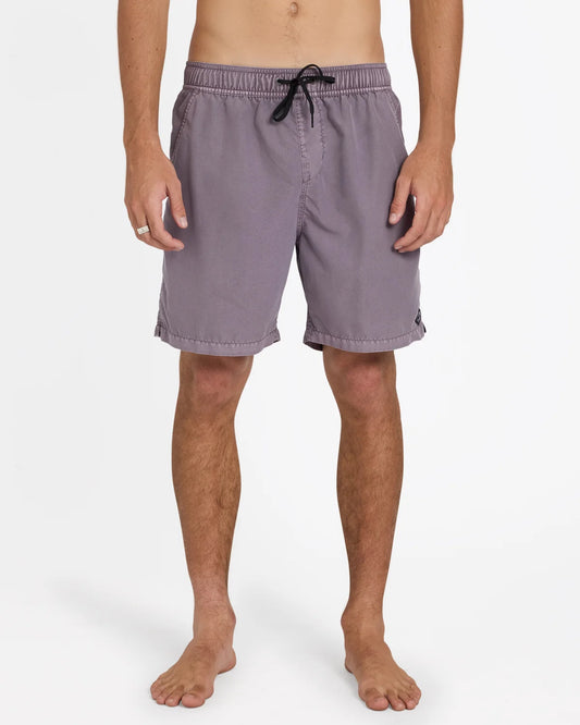 Billabong All Day Overdye Layback - Steel Purple